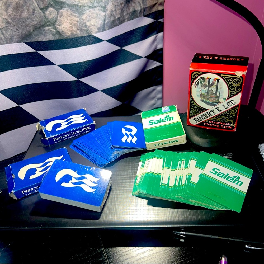GAME NIGHT!!  3 DECKS OF CARDS